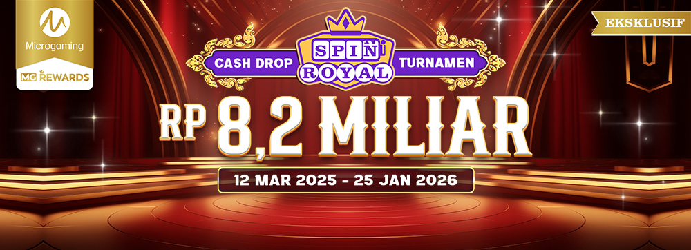 Turnamen & Cashdrop Spin Royal